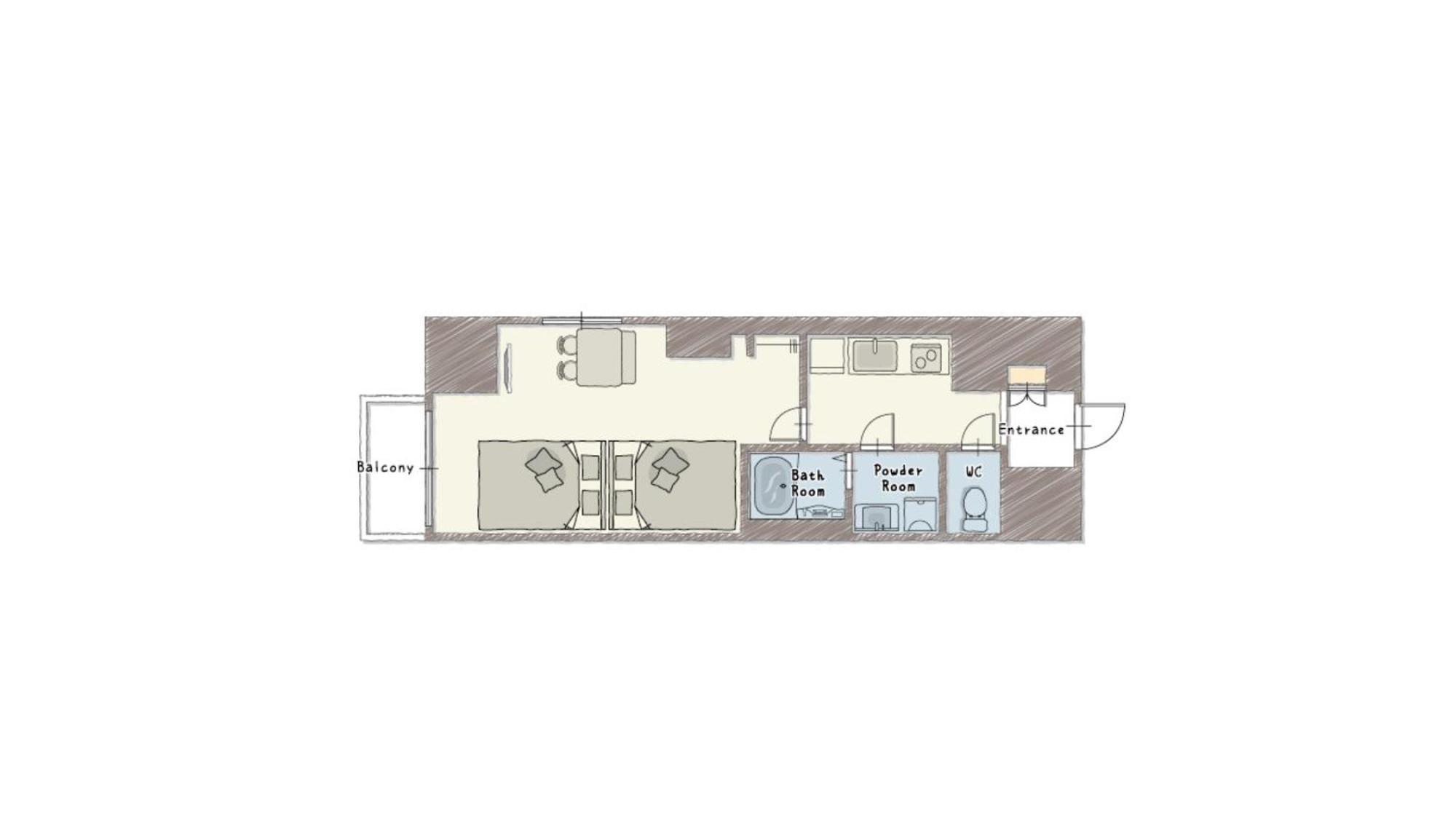 Hotel Abitare Namba West โอซาก้า ภายนอก รูปภาพ