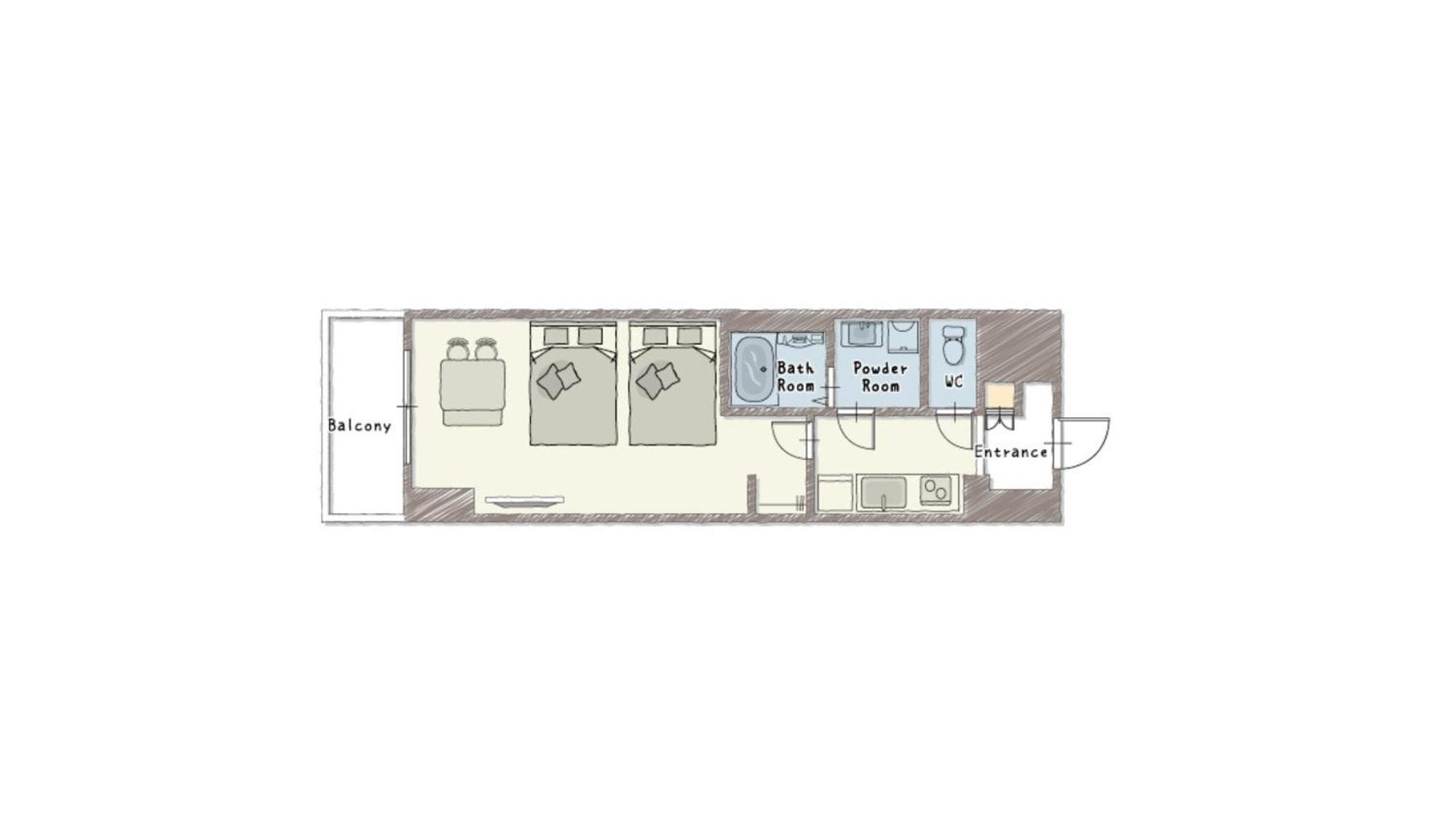 Hotel Abitare Namba West โอซาก้า ภายนอก รูปภาพ